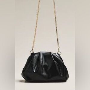 Anthropologie
Metallic Faux Leather Clutch NWOT